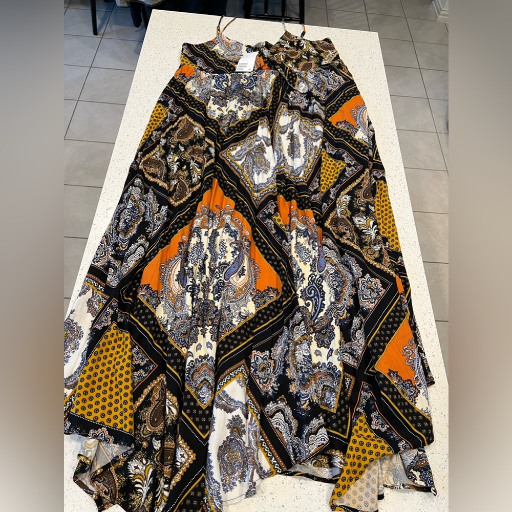 H&M Handkerchief Spaghetti Strap Dress